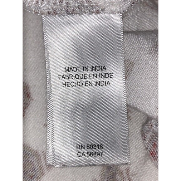 lucky brand Women’s Blouse Tassels Colorful Size Large - Picture 11 of 16